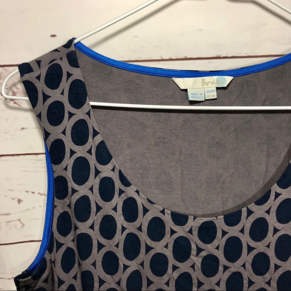 Boden Black and Brown Dress